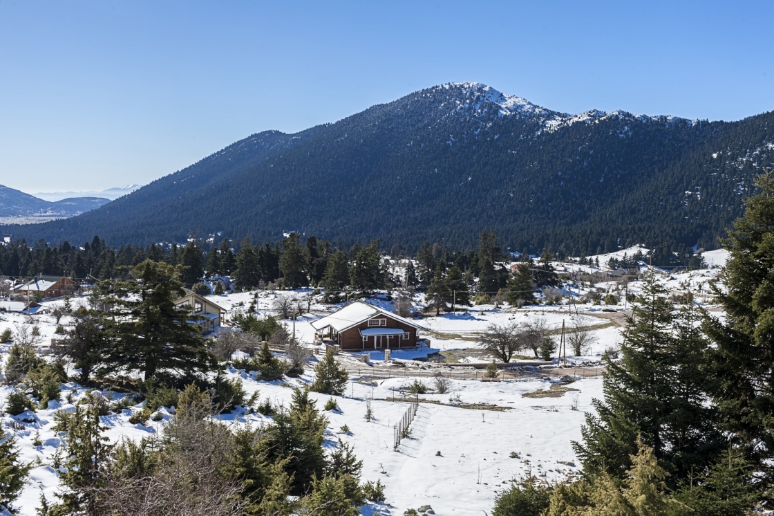 'Mount Parnassus or Parnassos,Greece' - Αράχωβα